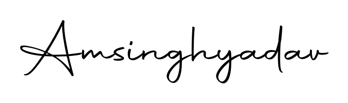 An effortless, minimalist signature concept for Amsinghyadav using Autography-DOLnW design. Clean lines that look great on any document. Amsinghyadav signature style 10 images and pictures png