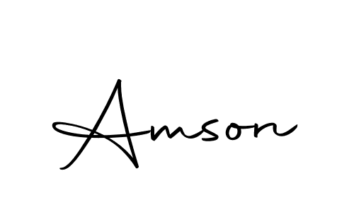 Best and Professional Signature Style for Amson. Autography-DOLnW Best Signature Style Collection. Amson signature style 10 images and pictures png