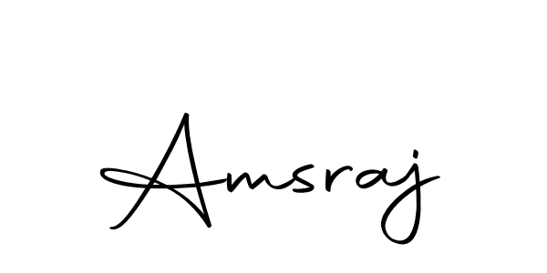 Amsraj stylish signature style. Best Handwritten Sign (Autography-DOLnW) for my name. Handwritten Signature Collection Ideas for my name Amsraj. Amsraj signature style 10 images and pictures png