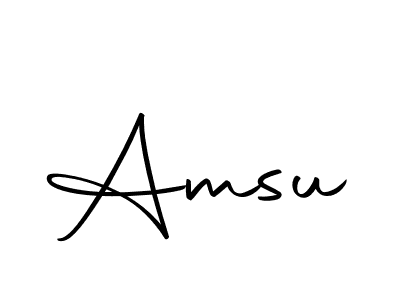 Amsu stylish signature style. Best Handwritten Sign (Autography-DOLnW) for my name. Handwritten Signature Collection Ideas for my name Amsu. Amsu signature style 10 images and pictures png