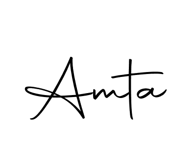 Make a beautiful signature design for name Amta. Use this online signature maker to create a handwritten signature for free. Amta signature style 10 images and pictures png