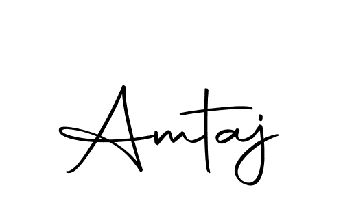 The best way (Autography-DOLnW) to make a short signature is to pick only two or three words in your name. The name Amtaj include a total of six letters. For converting this name. Amtaj signature style 10 images and pictures png