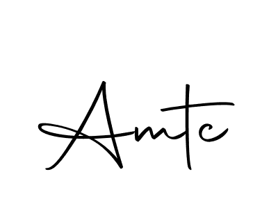 Amtc stylish signature style. Best Handwritten Sign (Autography-DOLnW) for my name. Handwritten Signature Collection Ideas for my name Amtc. Amtc signature style 10 images and pictures png