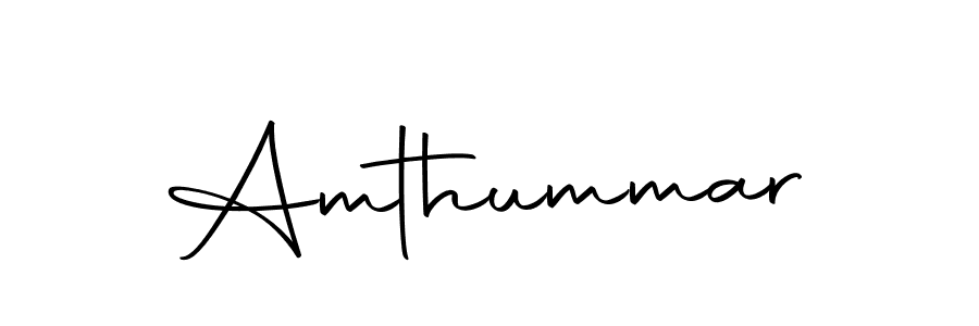 Design your own signature with our free online signature maker. With this signature software, you can create a handwritten (Autography-DOLnW) signature for name Amthummar. Amthummar signature style 10 images and pictures png