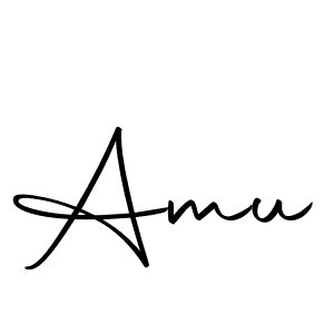 Amu stylish signature style. Best Handwritten Sign (Autography-DOLnW) for my name. Handwritten Signature Collection Ideas for my name Amu. Amu signature style 10 images and pictures png