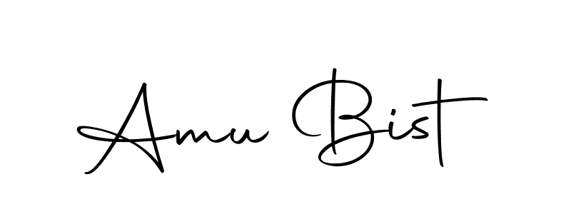 Design your own signature with our free online signature maker. With this signature software, you can create a handwritten (Autography-DOLnW) signature for name Amu Bist. Amu Bist signature style 10 images and pictures png