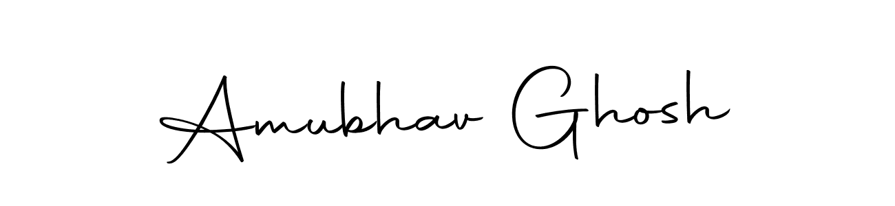 It looks lik you need a new signature style for name Amubhav Ghosh. Design unique handwritten (Autography-DOLnW) signature with our free signature maker in just a few clicks. Amubhav Ghosh signature style 10 images and pictures png