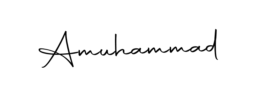 How to make Amuhammad signature? Autography-DOLnW is a professional autograph style. Create handwritten signature for Amuhammad name. Amuhammad signature style 10 images and pictures png