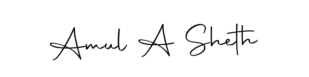 Similarly Autography-DOLnW is the best handwritten signature design. Signature creator online .You can use it as an online autograph creator for name Amul A Sheth. Amul A Sheth signature style 10 images and pictures png