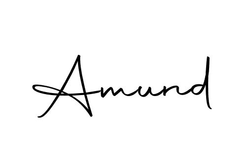 The best way (Autography-DOLnW) to make a short signature is to pick only two or three words in your name. The name Amund include a total of six letters. For converting this name. Amund signature style 10 images and pictures png