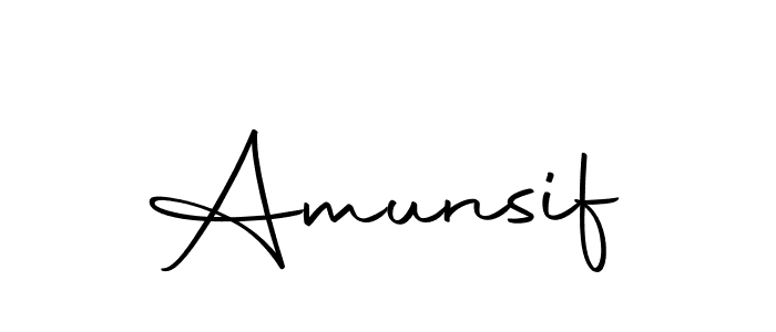 Create a beautiful signature design for name Amunsif. With this signature (Autography-DOLnW) fonts, you can make a handwritten signature for free. Amunsif signature style 10 images and pictures png