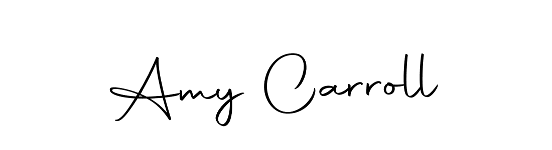 Use a signature maker to create a handwritten signature online. With this signature software, you can design (Autography-DOLnW) your own signature for name Amy Carroll. Amy Carroll signature style 10 images and pictures png