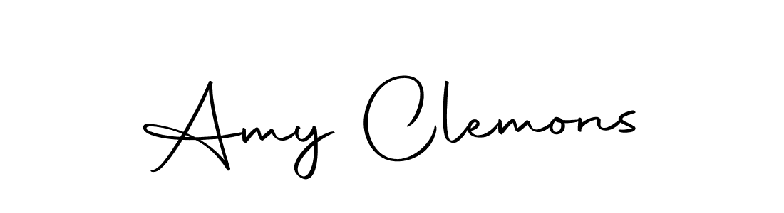 Make a beautiful signature design for name Amy Clemons. With this signature (Autography-DOLnW) style, you can create a handwritten signature for free. Amy Clemons signature style 10 images and pictures png