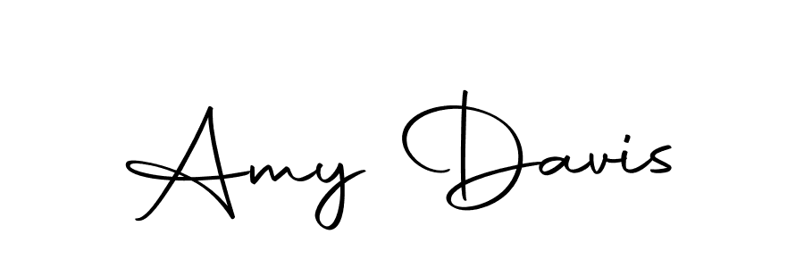 How to make Amy Davis name signature. Use Autography-DOLnW style for creating short signs online. This is the latest handwritten sign. Amy Davis signature style 10 images and pictures png