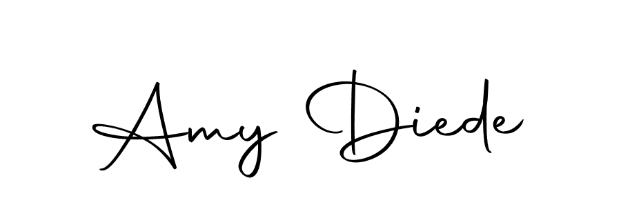 Also we have Amy Diede name is the best signature style. Create professional handwritten signature collection using Autography-DOLnW autograph style. Amy Diede signature style 10 images and pictures png