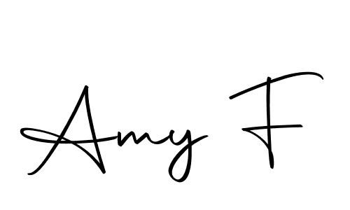 Here are the top 10 professional signature styles for the name Amy F. These are the best autograph styles you can use for your name. Amy F signature style 10 images and pictures png