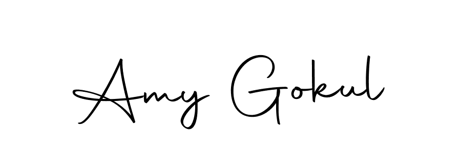 You should practise on your own different ways (Autography-DOLnW) to write your name (Amy Gokul) in signature. don't let someone else do it for you. Amy Gokul signature style 10 images and pictures png