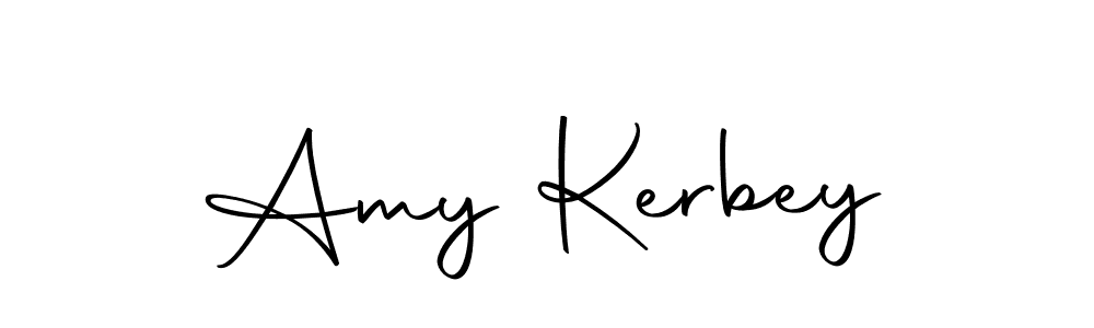 Use a signature maker to create a handwritten signature online. With this signature software, you can design (Autography-DOLnW) your own signature for name Amy Kerbey. Amy Kerbey signature style 10 images and pictures png