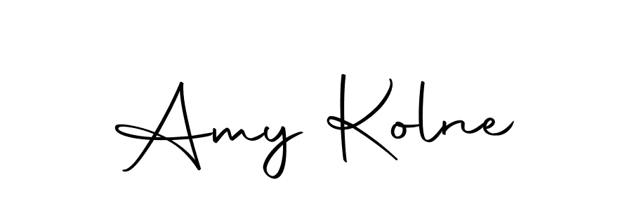 Once you've used our free online signature maker to create your best signature Autography-DOLnW style, it's time to enjoy all of the benefits that Amy Kolne name signing documents. Amy Kolne signature style 10 images and pictures png