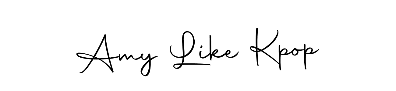How to make Amy Like Kpop name signature. Use Autography-DOLnW style for creating short signs online. This is the latest handwritten sign. Amy Like Kpop signature style 10 images and pictures png