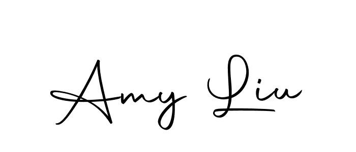 Make a beautiful signature design for name Amy Liu. With this signature (Autography-DOLnW) style, you can create a handwritten signature for free. Amy Liu signature style 10 images and pictures png