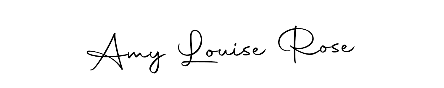 How to make Amy Louise Rose signature? Autography-DOLnW is a professional autograph style. Create handwritten signature for Amy Louise Rose name. Amy Louise Rose signature style 10 images and pictures png