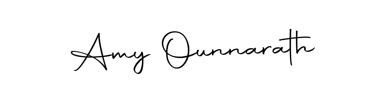Here are the top 10 professional signature styles for the name Amy Ounnarath. These are the best autograph styles you can use for your name. Amy Ounnarath signature style 10 images and pictures png
