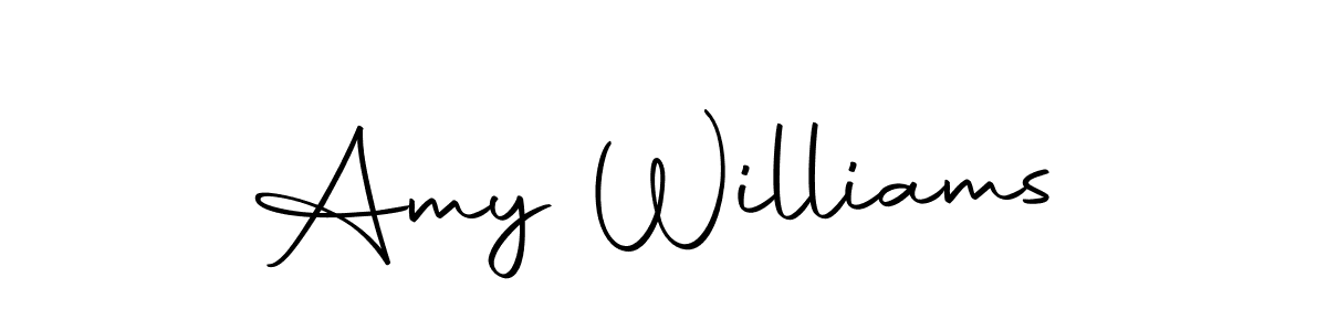 Make a beautiful signature design for name Amy Williams. Use this online signature maker to create a handwritten signature for free. Amy Williams signature style 10 images and pictures png