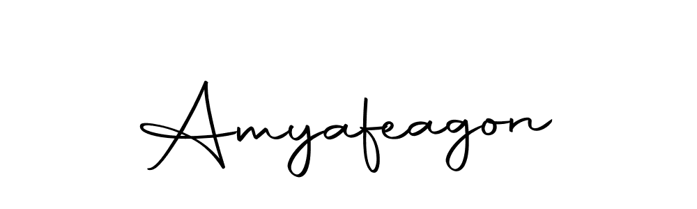 Use a signature maker to create a handwritten signature online. With this signature software, you can design (Autography-DOLnW) your own signature for name Amyafeagon. Amyafeagon signature style 10 images and pictures png