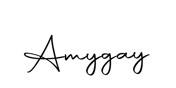 Design your own signature with our free online signature maker. With this signature software, you can create a handwritten (Autography-DOLnW) signature for name Amygay. Amygay signature style 10 images and pictures png