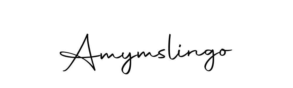 How to make Amymslingo name signature. Use Autography-DOLnW style for creating short signs online. This is the latest handwritten sign. Amymslingo signature style 10 images and pictures png