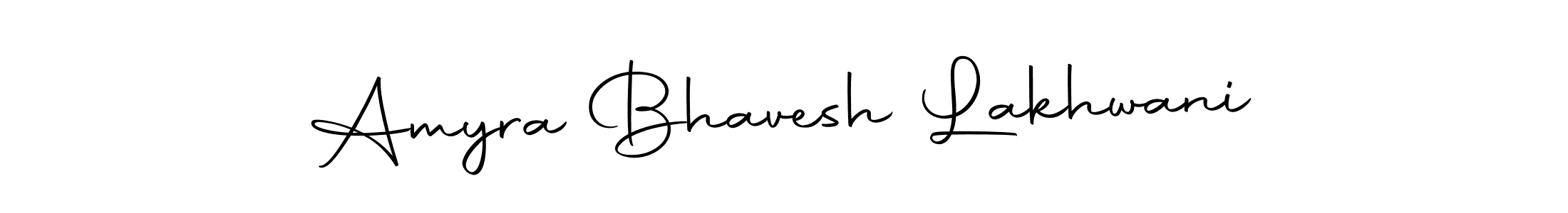 if you are searching for the best signature style for your name Amyra Bhavesh Lakhwani. so please give up your signature search. here we have designed multiple signature styles  using Autography-DOLnW. Amyra Bhavesh Lakhwani signature style 10 images and pictures png