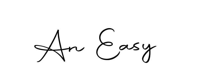 This is the best signature style for the An Easy  name. Also you like these signature font (Autography-DOLnW). Mix name signature. An Easy  signature style 10 images and pictures png