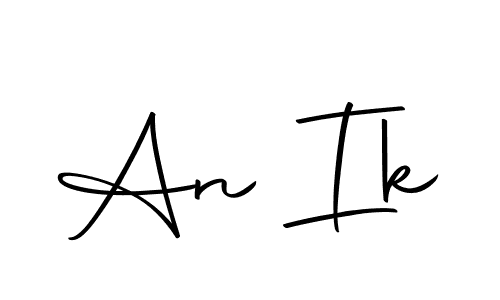 Similarly Autography-DOLnW is the best handwritten signature design. Signature creator online .You can use it as an online autograph creator for name An Ik. An Ik signature style 10 images and pictures png
