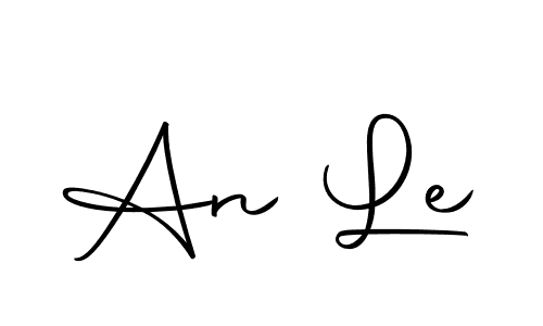 Make a beautiful signature design for name An Le. Use this online signature maker to create a handwritten signature for free. An Le signature style 10 images and pictures png