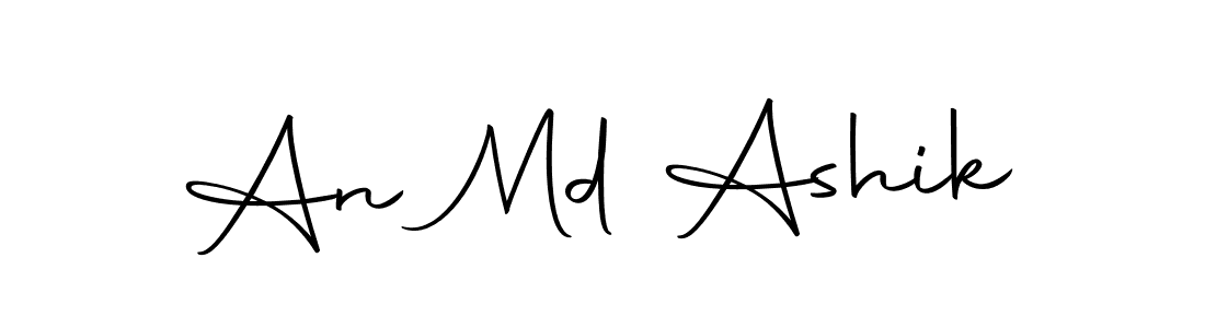 Use a signature maker to create a handwritten signature online. With this signature software, you can design (Autography-DOLnW) your own signature for name An Md Ashik. An Md Ashik signature style 10 images and pictures png