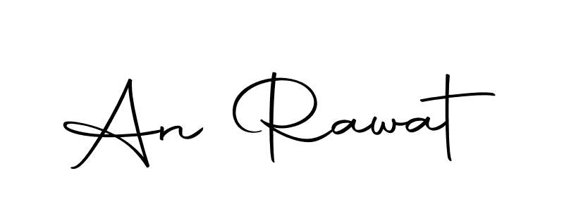 Design your own signature with our free online signature maker. With this signature software, you can create a handwritten (Autography-DOLnW) signature for name An Rawat. An Rawat signature style 10 images and pictures png