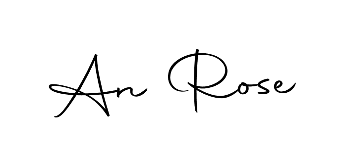 Create a beautiful signature design for name An Rose. With this signature (Autography-DOLnW) fonts, you can make a handwritten signature for free. An Rose signature style 10 images and pictures png
