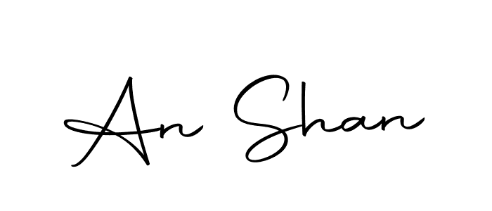 You can use this online signature creator to create a handwritten signature for the name An Shan. This is the best online autograph maker. An Shan signature style 10 images and pictures png