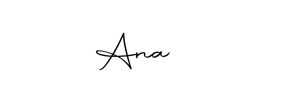 Use a signature maker to create a handwritten signature online. With this signature software, you can design (Autography-DOLnW) your own signature for name Ana ♥️. Ana ♥️ signature style 10 images and pictures png