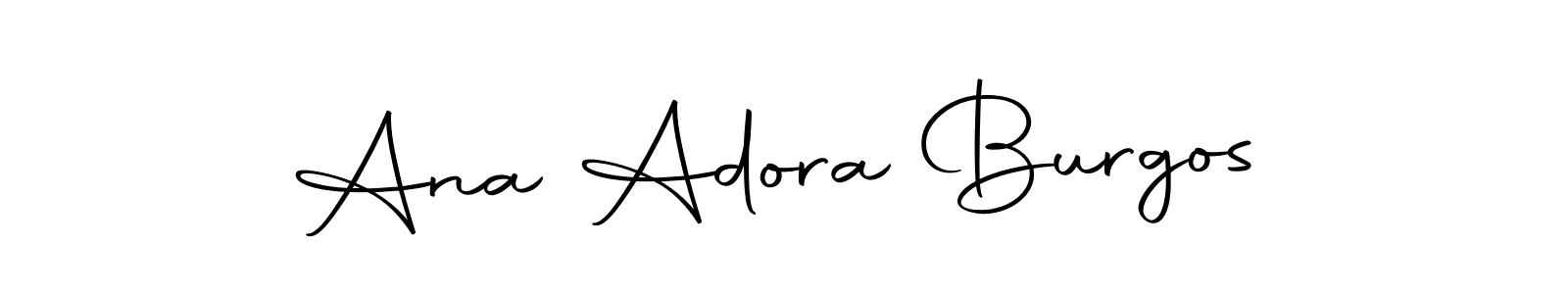 Best and Professional Signature Style for Ana Adora Burgos. Autography-DOLnW Best Signature Style Collection. Ana Adora Burgos signature style 10 images and pictures png