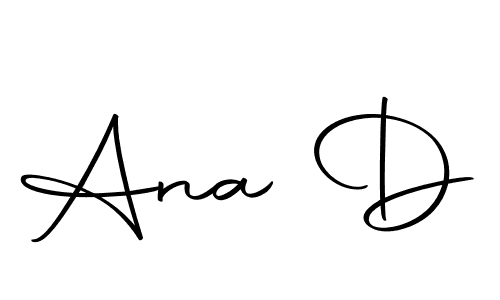 Similarly Autography-DOLnW is the best handwritten signature design. Signature creator online .You can use it as an online autograph creator for name Ana D. Ana D signature style 10 images and pictures png