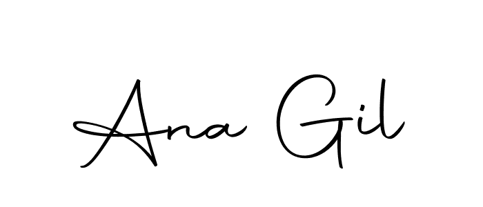 How to make Ana Gil name signature. Use Autography-DOLnW style for creating short signs online. This is the latest handwritten sign. Ana Gil signature style 10 images and pictures png