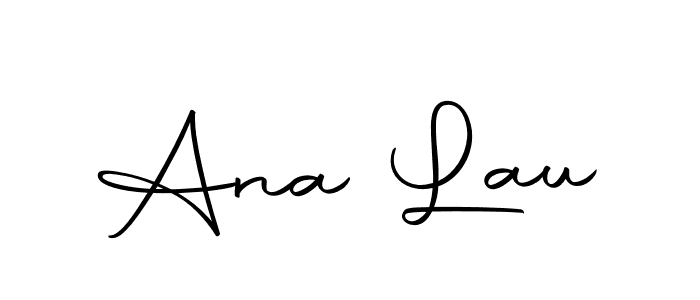 Use a signature maker to create a handwritten signature online. With this signature software, you can design (Autography-DOLnW) your own signature for name Ana Lau. Ana Lau signature style 10 images and pictures png