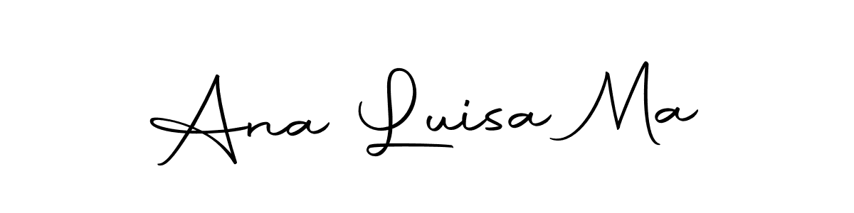 Make a beautiful signature design for name Ana Luisa Ma. Use this online signature maker to create a handwritten signature for free. Ana Luisa Ma signature style 10 images and pictures png