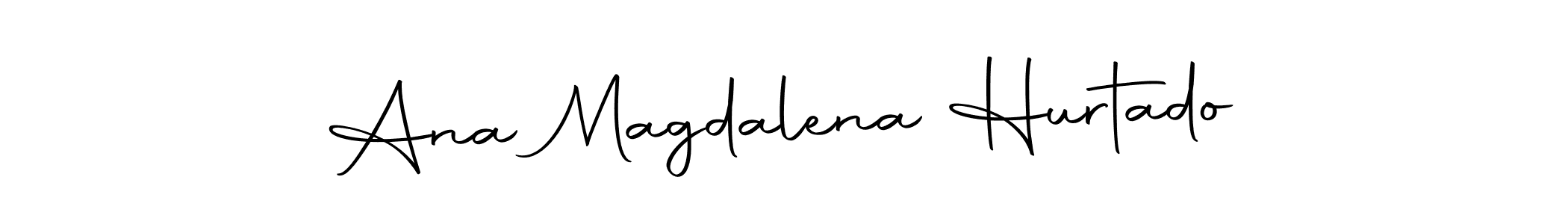 The best way (Autography-DOLnW) to make a short signature is to pick only two or three words in your name. The name Ana Magdalena Hurtado include a total of six letters. For converting this name. Ana Magdalena Hurtado signature style 10 images and pictures png