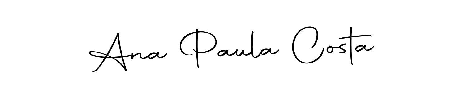 How to make Ana Paula Costa signature? Autography-DOLnW is a professional autograph style. Create handwritten signature for Ana Paula Costa name. Ana Paula Costa signature style 10 images and pictures png