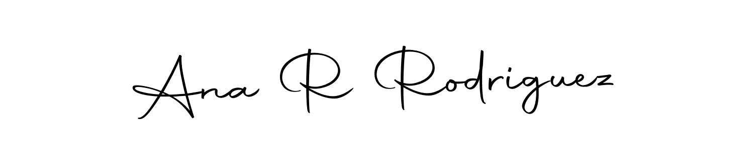 Make a short Ana R Rodriguez signature style. Manage your documents anywhere anytime using Autography-DOLnW. Create and add eSignatures, submit forms, share and send files easily. Ana R Rodriguez signature style 10 images and pictures png