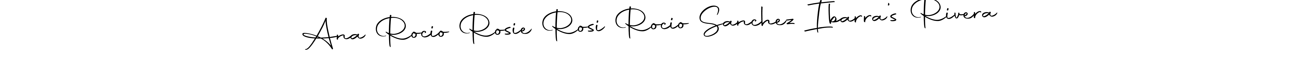 Autography-DOLnW is a professional signature style that is perfect for those who want to add a touch of class to their signature. It is also a great choice for those who want to make their signature more unique. Get Ana Rocio Rosie Rosi Rocio Sanchez Ibarra’s Rivera name to fancy signature for free. Ana Rocio Rosie Rosi Rocio Sanchez Ibarra’s Rivera signature style 10 images and pictures png
