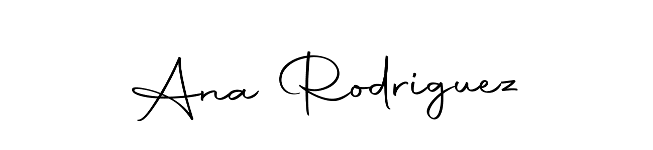 Design your own signature with our free online signature maker. With this signature software, you can create a handwritten (Autography-DOLnW) signature for name Ana Rodriguez. Ana Rodriguez signature style 10 images and pictures png